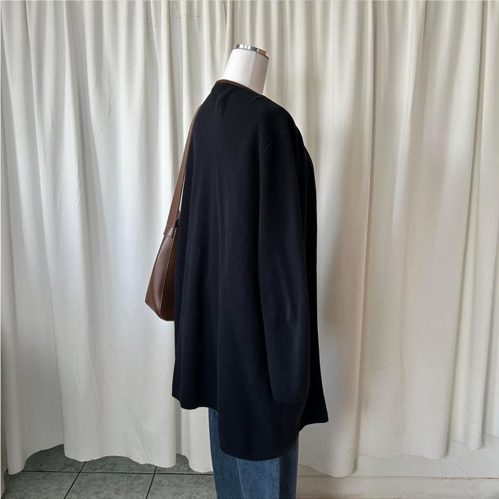 Vintage Lauren Ralph Lauren Cardigan Zip-up Cotton Cardigan Sweater 3X - Picture 5 of 8